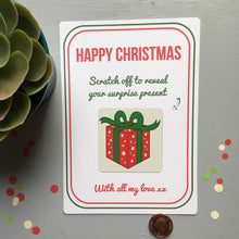 Load image into Gallery viewer, Christmas Scratchcard Surprise Reveal