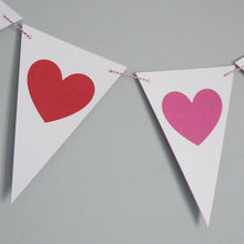 Load image into Gallery viewer, Heart Bunting