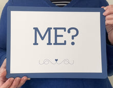 Load image into Gallery viewer, Will You Marry Me? Card signs for proposal
