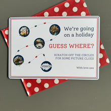 Load image into Gallery viewer, Surprise Holiday Reveal Scratch card

