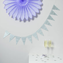 Load image into Gallery viewer, Silver Wedding Anniversary Bunting
