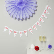 Load image into Gallery viewer, Ruby Wedding Anniversary Bunting
