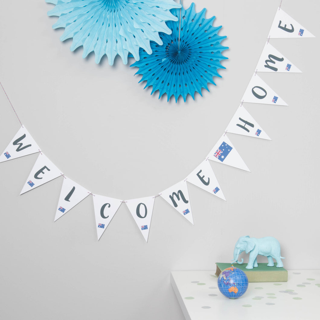 Welcome Home Bunting
