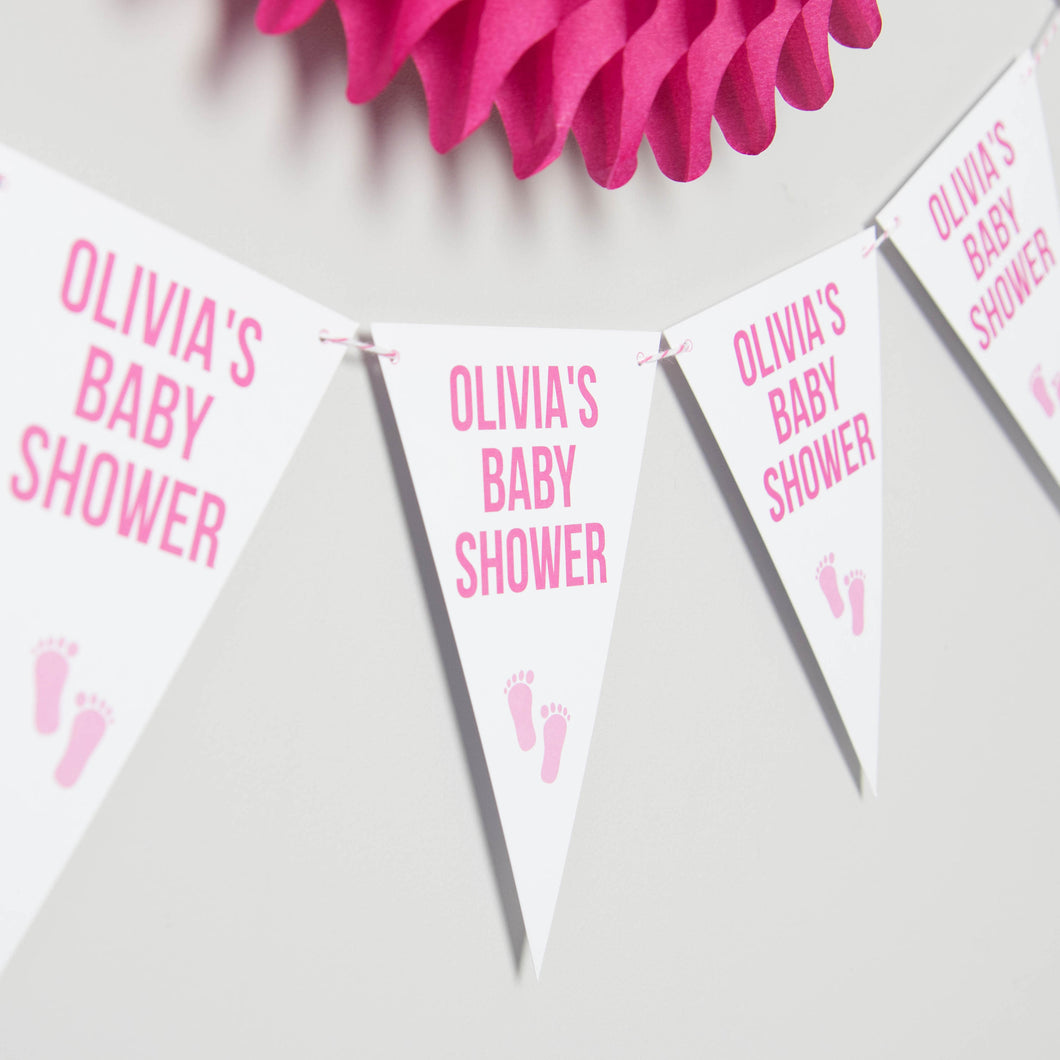 Baby Shower Bunting