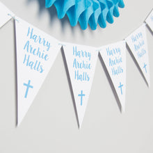 Load image into Gallery viewer, Christening Bunting
