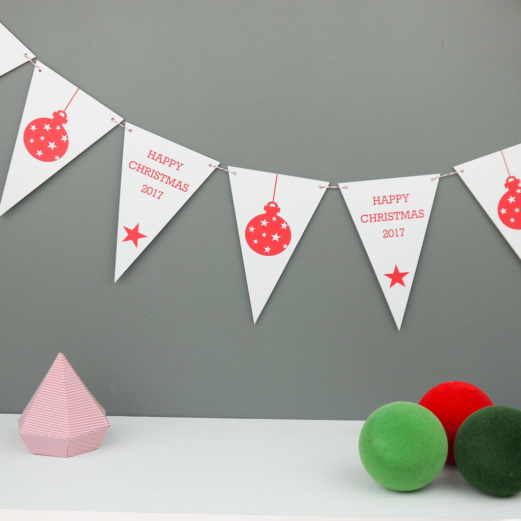 Christmas Bunting Decoration