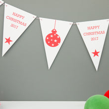 Load image into Gallery viewer, Christmas Bunting Decoration
