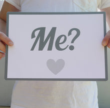 Load image into Gallery viewer, Will You Marry Me? sign flashcards

