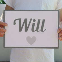 Load image into Gallery viewer, Will You Marry Me? sign flashcards
