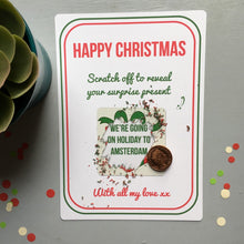 Load image into Gallery viewer, Christmas Scratchcard Surprise Reveal
