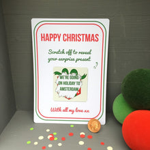 Load image into Gallery viewer, Christmas Scratchcard Surprise Reveal
