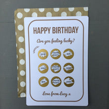 Load image into Gallery viewer, Birthday Scratchcard
