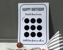 Load image into Gallery viewer, Birthday Scratchcard
