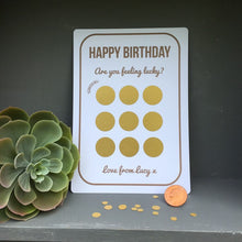 Load image into Gallery viewer, Birthday Scratchcard
