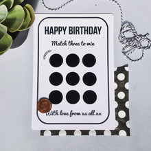 Load image into Gallery viewer, Birthday Scratchcard
