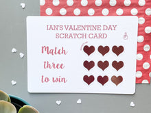 Load image into Gallery viewer, Valentine&#39;s Day Scratch Card
