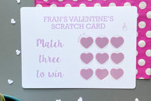 Load image into Gallery viewer, Valentine&#39;s Day Scratch Card
