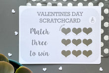 Load image into Gallery viewer, Valentine&#39;s Day Scratch Card
