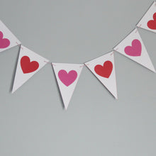 Load image into Gallery viewer, Heart Bunting
