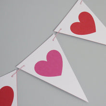 Load image into Gallery viewer, Heart Bunting
